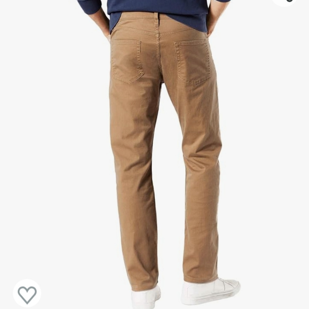 NWT Mens Dockers Jean Cut Slim Fit All Seasons Tech Pants